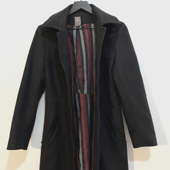 Anne Willi 100% Wool Coat Size 1 - Picture 3 of 8